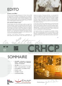 La lettre CRHCP Juin 2024