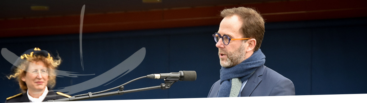 Premier déplacement d’Emmanuel Razous, directeur adjoint de l’administration pénitentiaire à l’ÉNAP, à l’occasion de la cérémonie de fin de formation et de baptême de la 216e promotion de surveillants – « Promotion Maya Angelou »