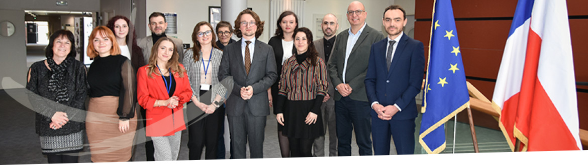 Accueil d’une délégation polonaise (Université de justice) et signature d’un accord de collaboration scientifique