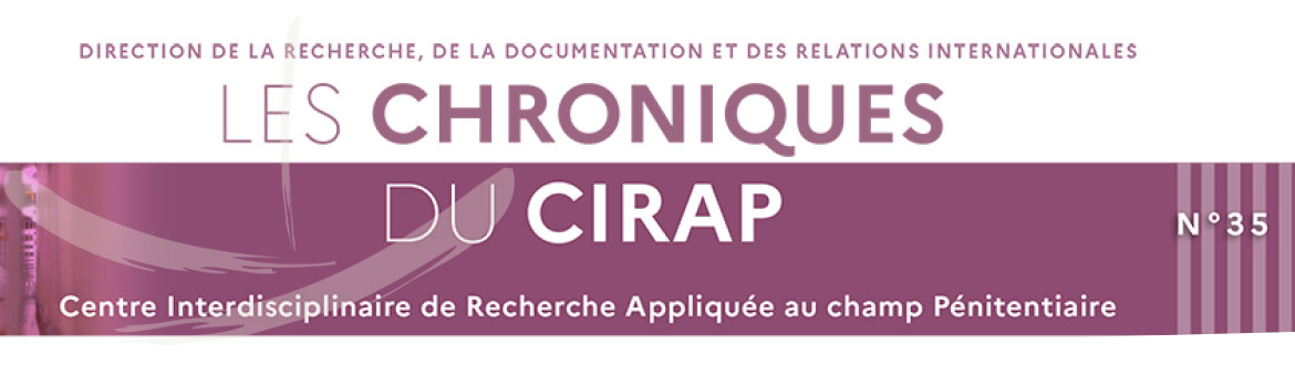 Vient de paraître : le numéro 35 des Chroniques du Cirap « La justice pénale : attentes, représentations et expériences citoyennes » rédigé par Virginie Gautron. 