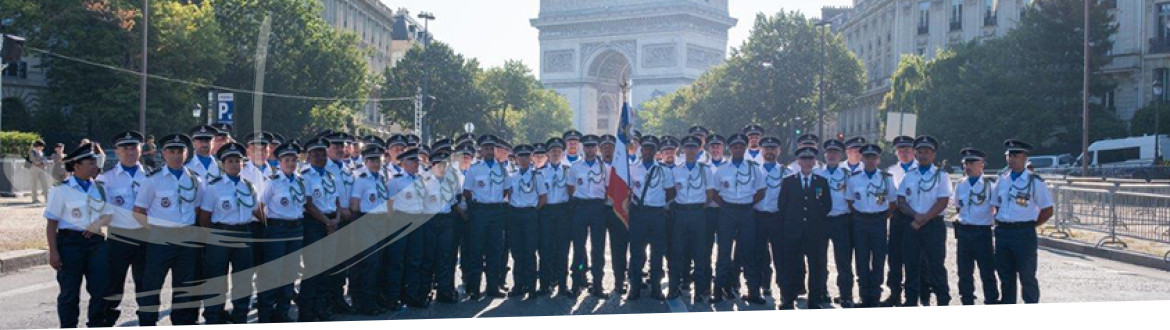 Délégation pénitentiaire au défilé national 2024