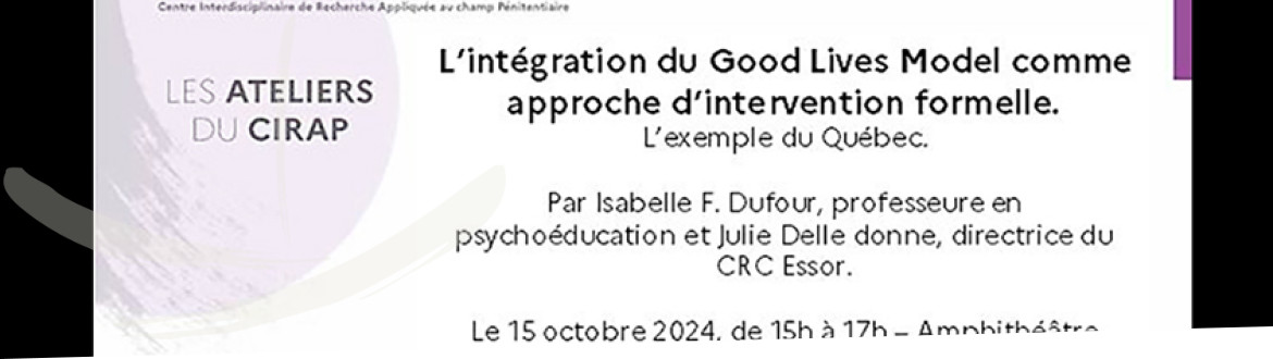 Présentation de l'atelier du Cirap du 15 octobre 2024