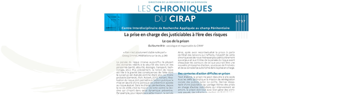 CHRONIQUE DU CIRAP