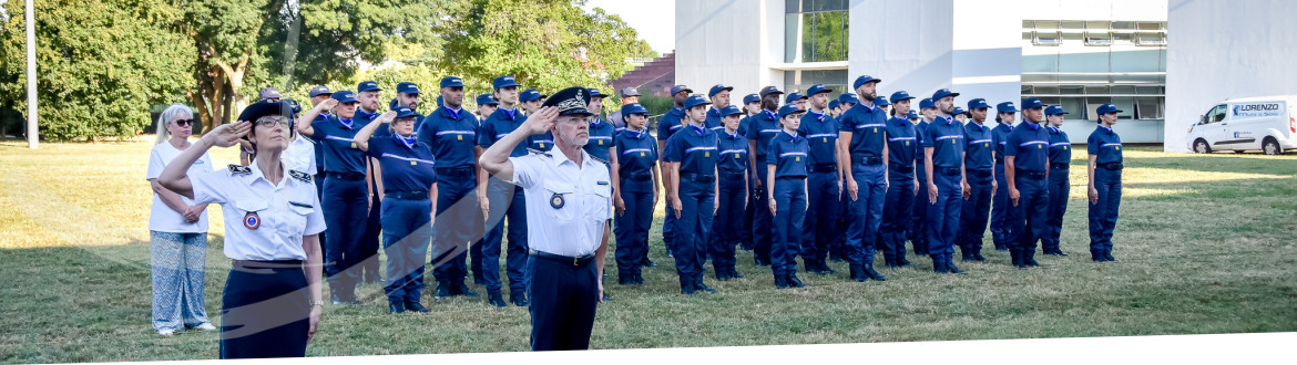 Accueil de la 1e promotion de capitaines pénitentiaires : une entrée solennelle en formation à l’ÉNAP
