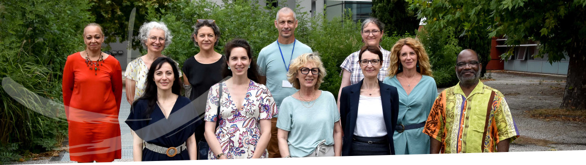 Les représentants de l'ÉNAP et de la ville d'Agen présents à la signature du partenariat culturel