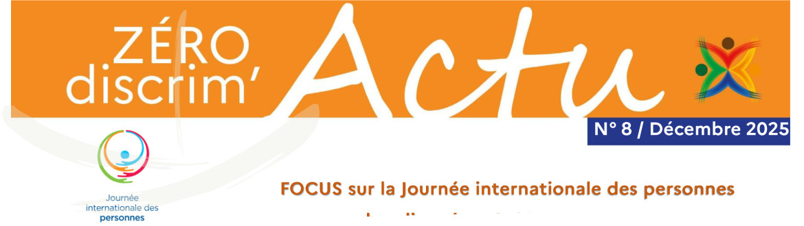 Visuel de la newsletter n°8 de Zéro'Discrim