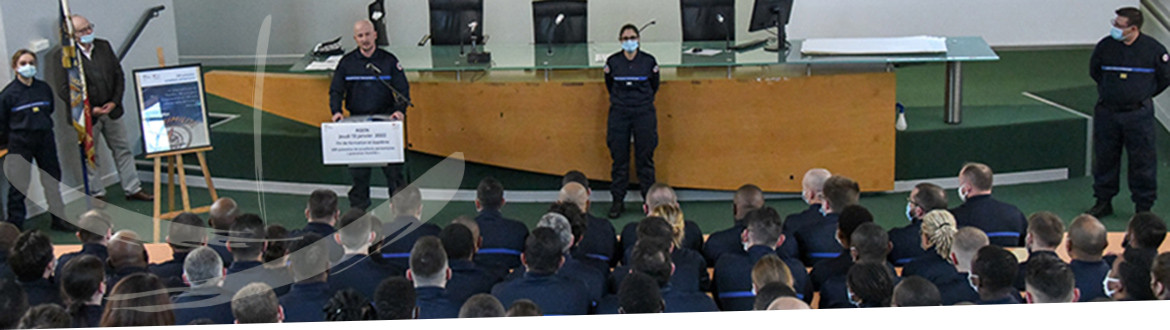 Fin de formation de la 209e promotion d’élèves surveillants – Promotion « Humilité »