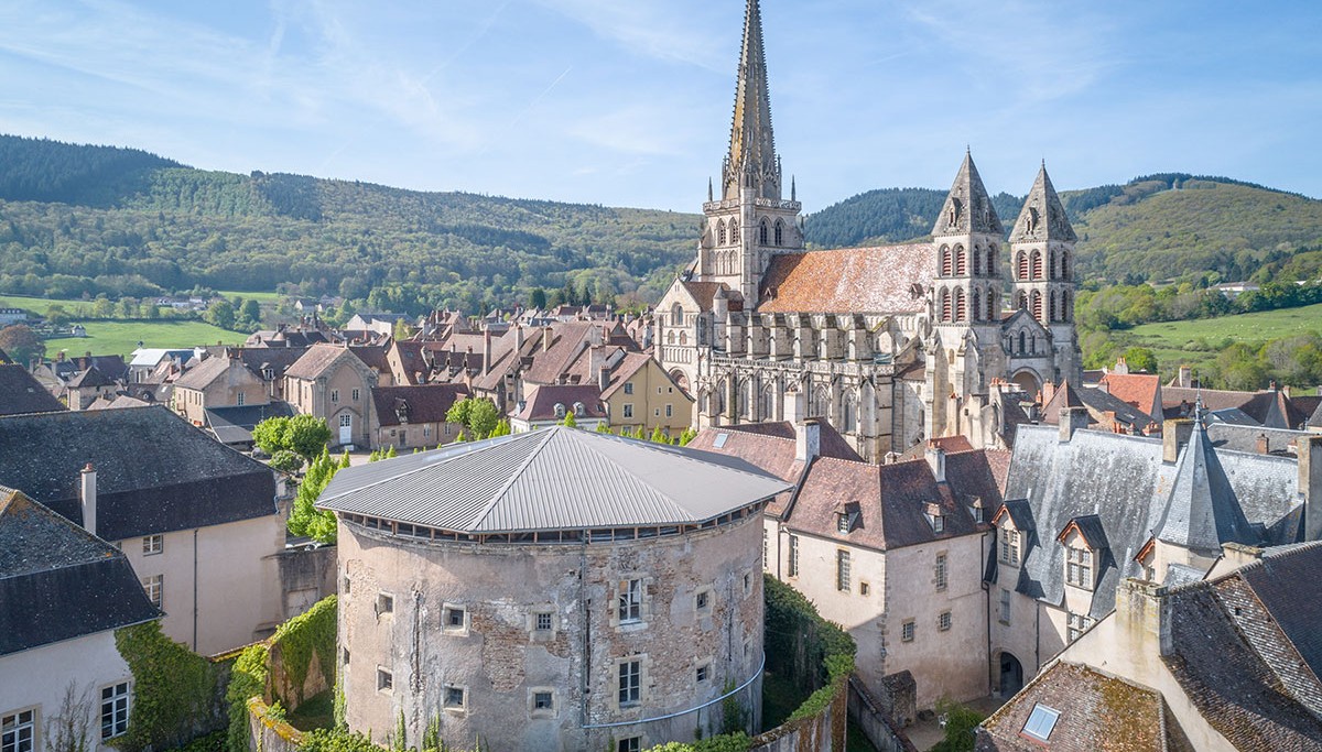 La maison d’arrêt d’Autun hier…  Un projet d’extension du musée Rolin d’Autun aujourd’hui. Crédit photo : Xavier Spertini  