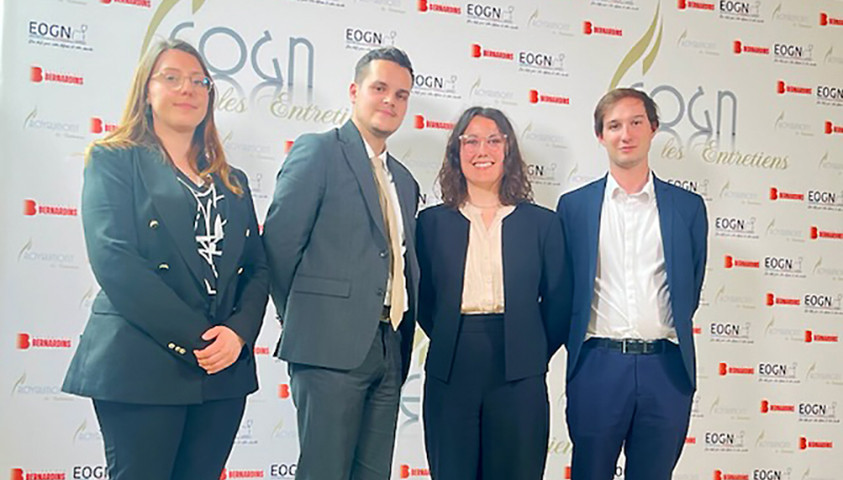 Participation d’une délégation d’élèves directeurs des services pénitentiaires de la 53e promotion aux « entretiens de Royaumont » organisés par l’EOGN 