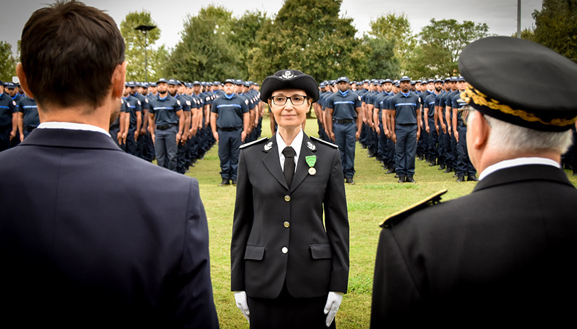 Cérémonie d'installation de Sophie Bondil