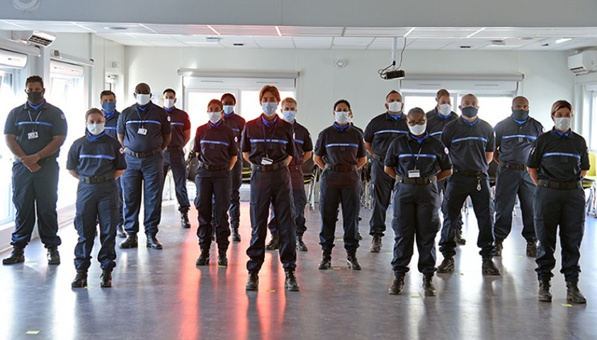 Cérémonie de fin de formation de la 204e promotion de surveillants pénitentiaires – Promotion « Force et Résistance »