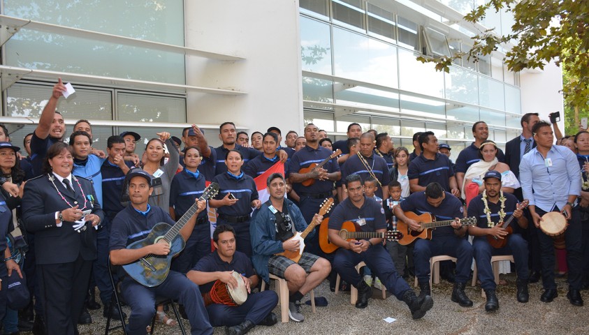 Cérémonie de fin de formation et de baptême de la 190ème promotion de surveillants