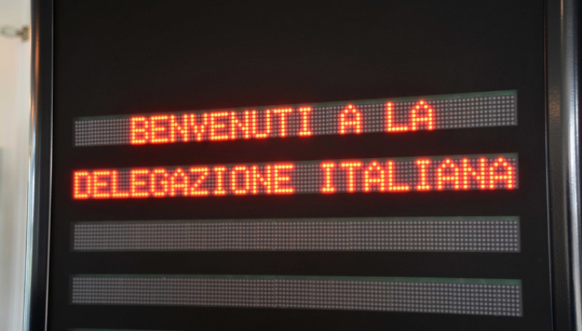Mars 2017 : Visite d'étude d'une délégation de personnels pénitentiaires italiens sur la formation et les pratiques professionnelles des Equipes Régionales d'Intervention et de Sécurité (ERIS). 
