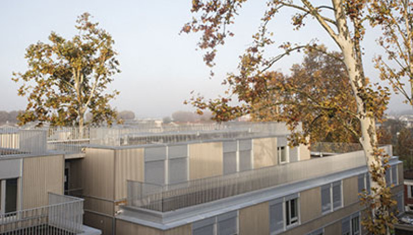 Extension de l'Enap - Vue du village de Riac - Crédit photo : APIJ/Pascal Aimar