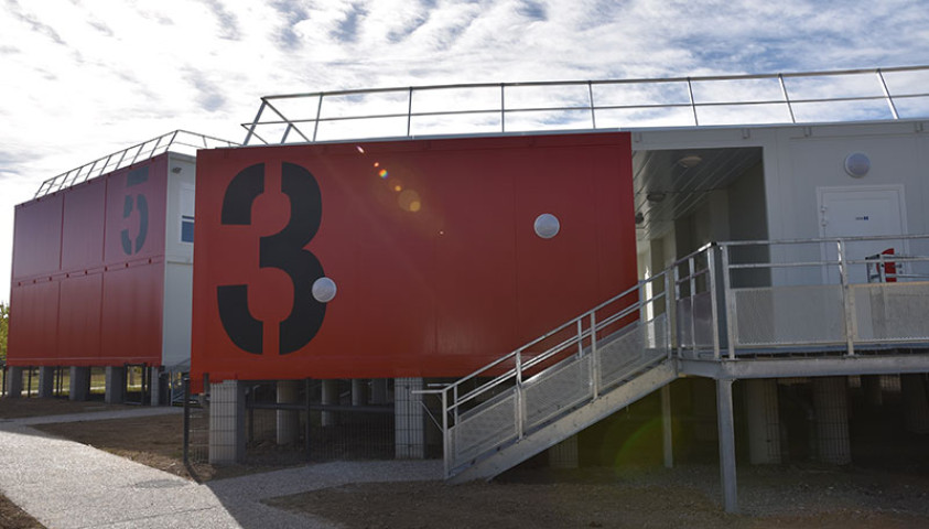 Extension de l'Enap - Les modulaires livrés en 2019