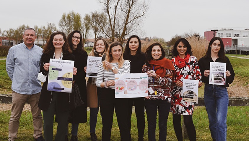 Énap : des élèves mobilisés pour l’urgence écologique