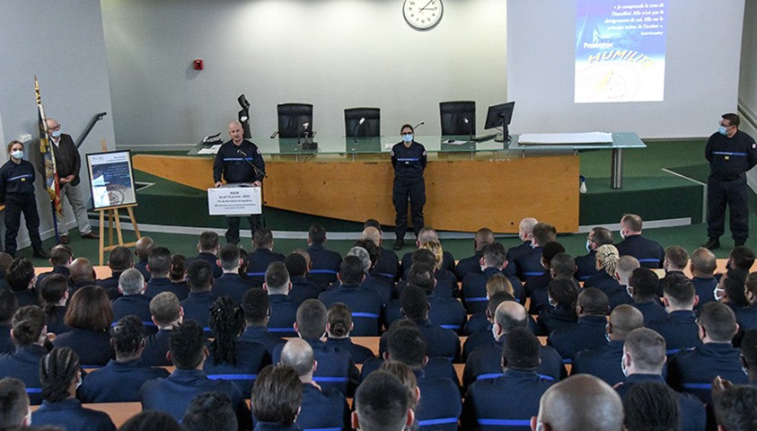 Fin de formation de la 209e promotion d’élèves surveillants – Promotion « Humilité »