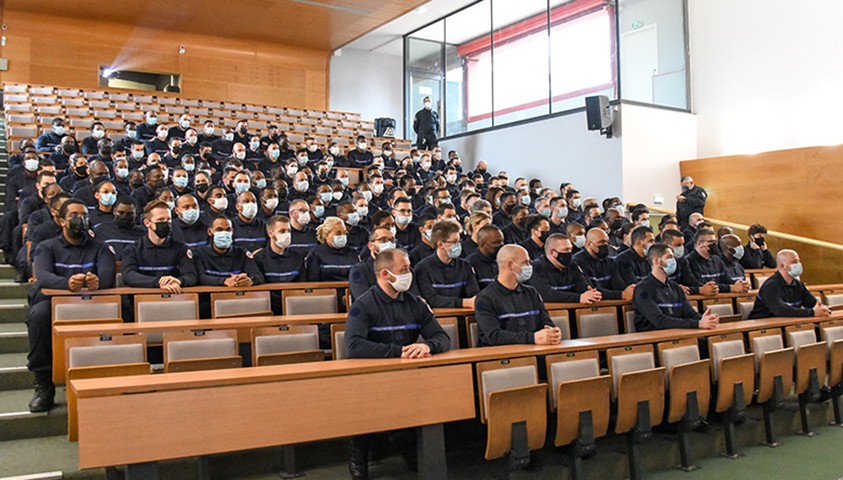 Fin de formation de la 209e promotion d’élèves surveillants – Promotion « Humilité »