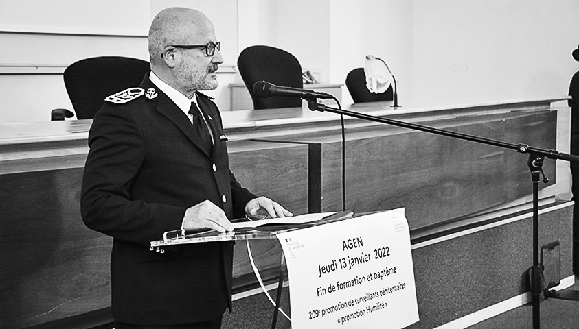 Fin de formation de la 209e promotion d’élèves surveillants – Promotion « Humilité »