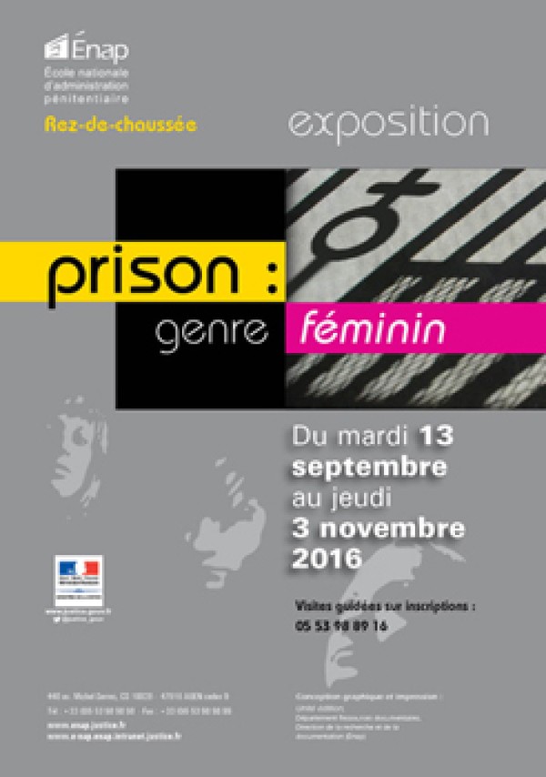 Expo : Prison : genre féminin (2016)
