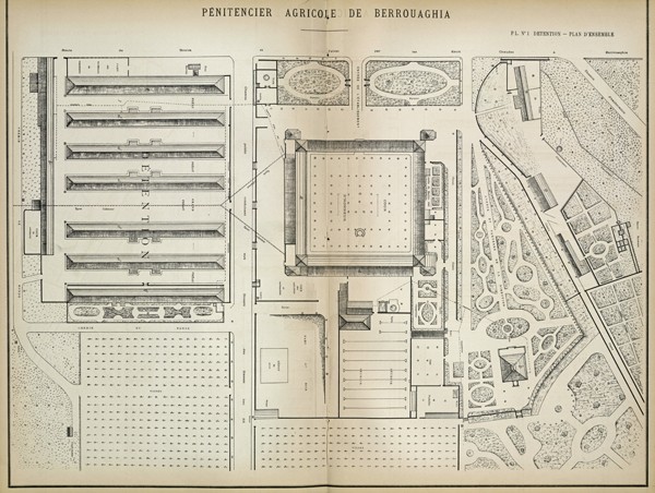 Le Pénitencier agricole de Berrouaghia en Algérie (1895)