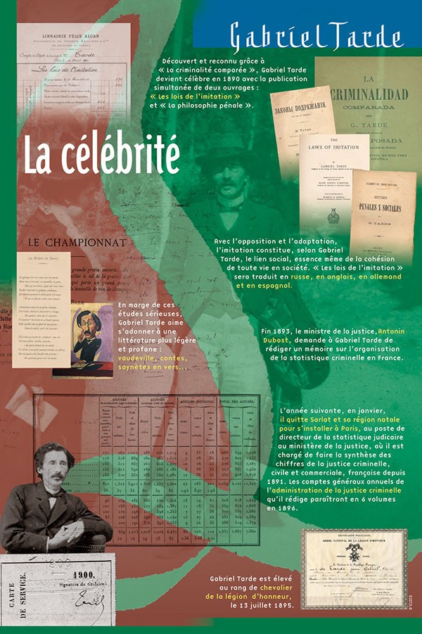 Gabriel Tarde la célébrité